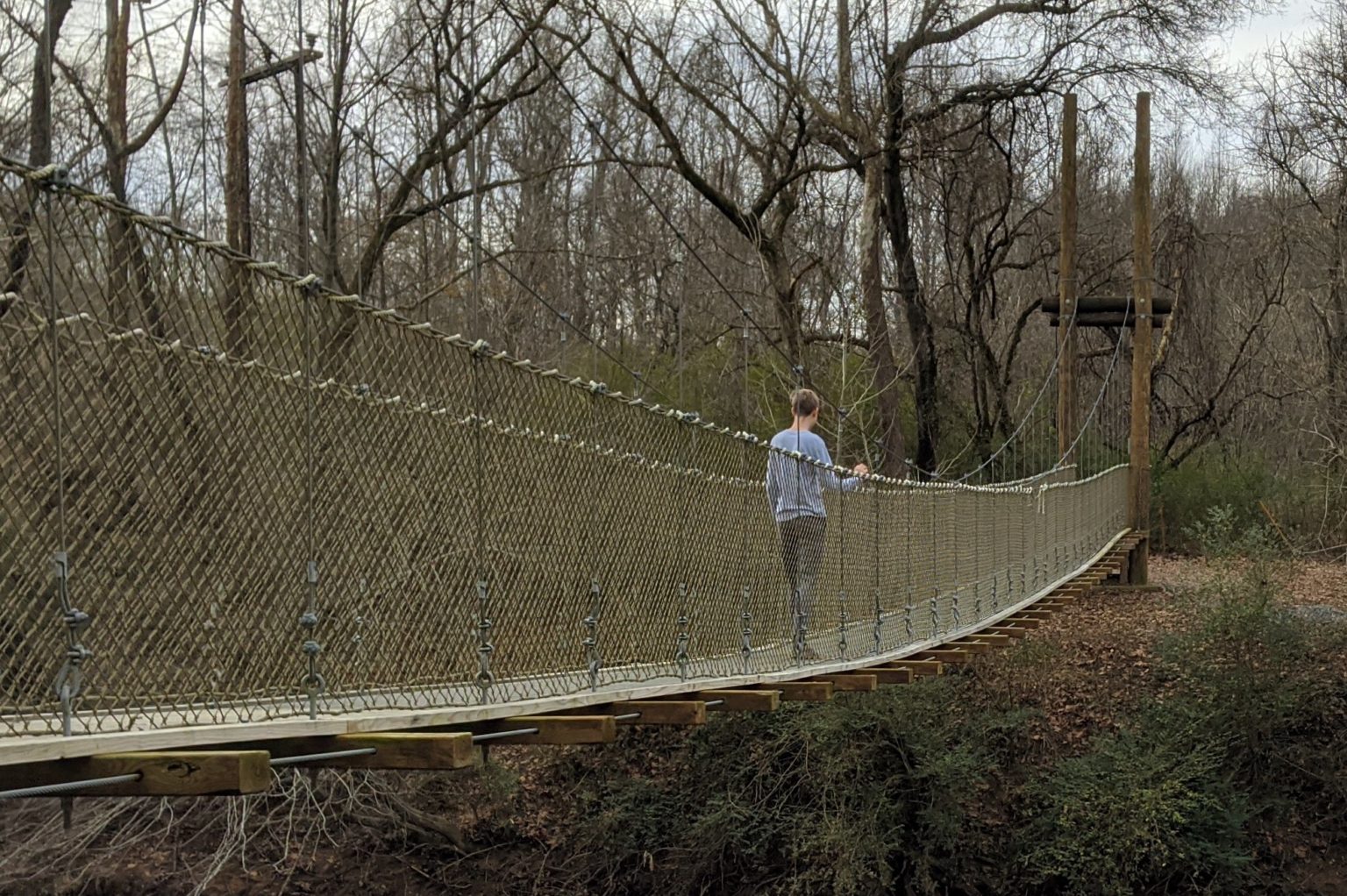 McGalliard Creek Bridge Friends of the Valdese Rec